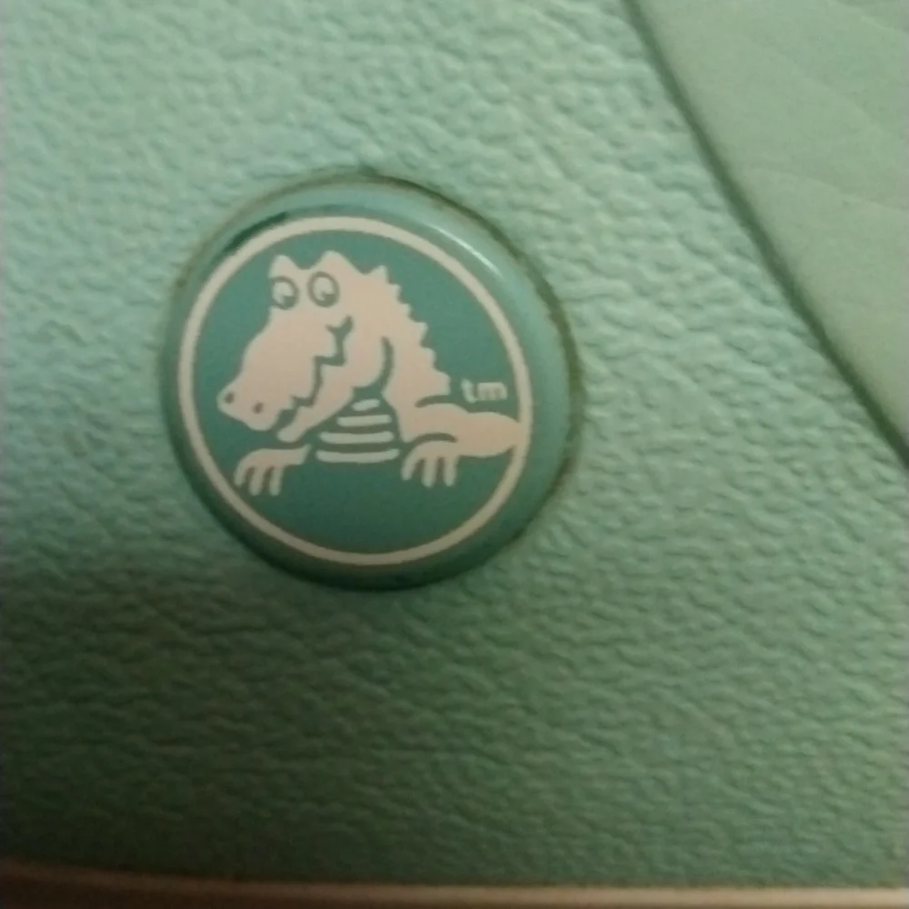 Youth CROCS in Mint Green - Size 6